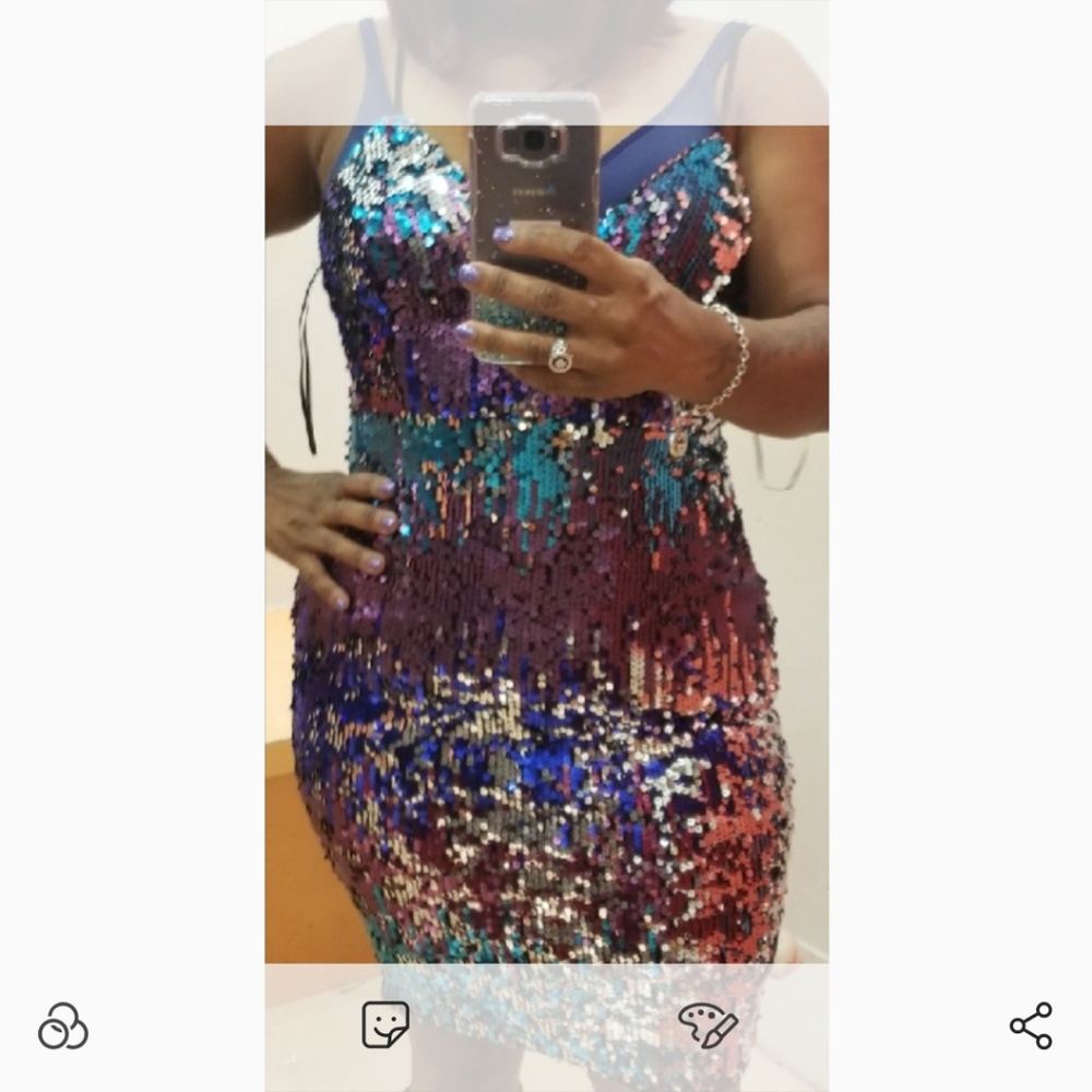 Sequined dress